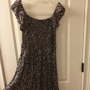 Torrid Rouched Empire Waist Flutter Sleeve…